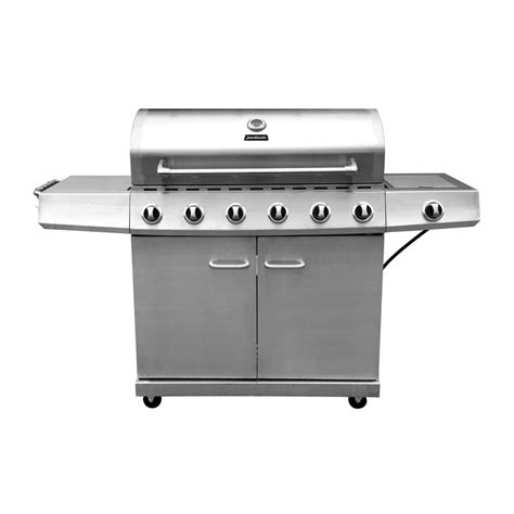 jumbuck 6 burner stainless steel hooded barbecue with cabinet|6 burner bbqs australia.